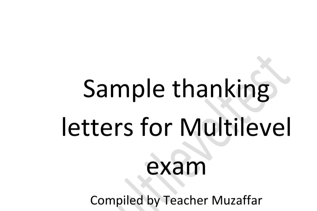 کتاب نامه‌های تشکر نسخه PDF انگلیسی