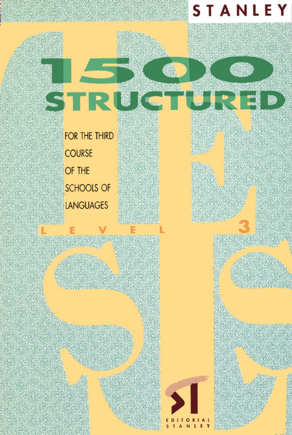 کتاب ۱۵۰۰ آزمون ساختاریافته گرامر – سطح ۳، دروس اسلانوف نسخه PDF انگلیسی