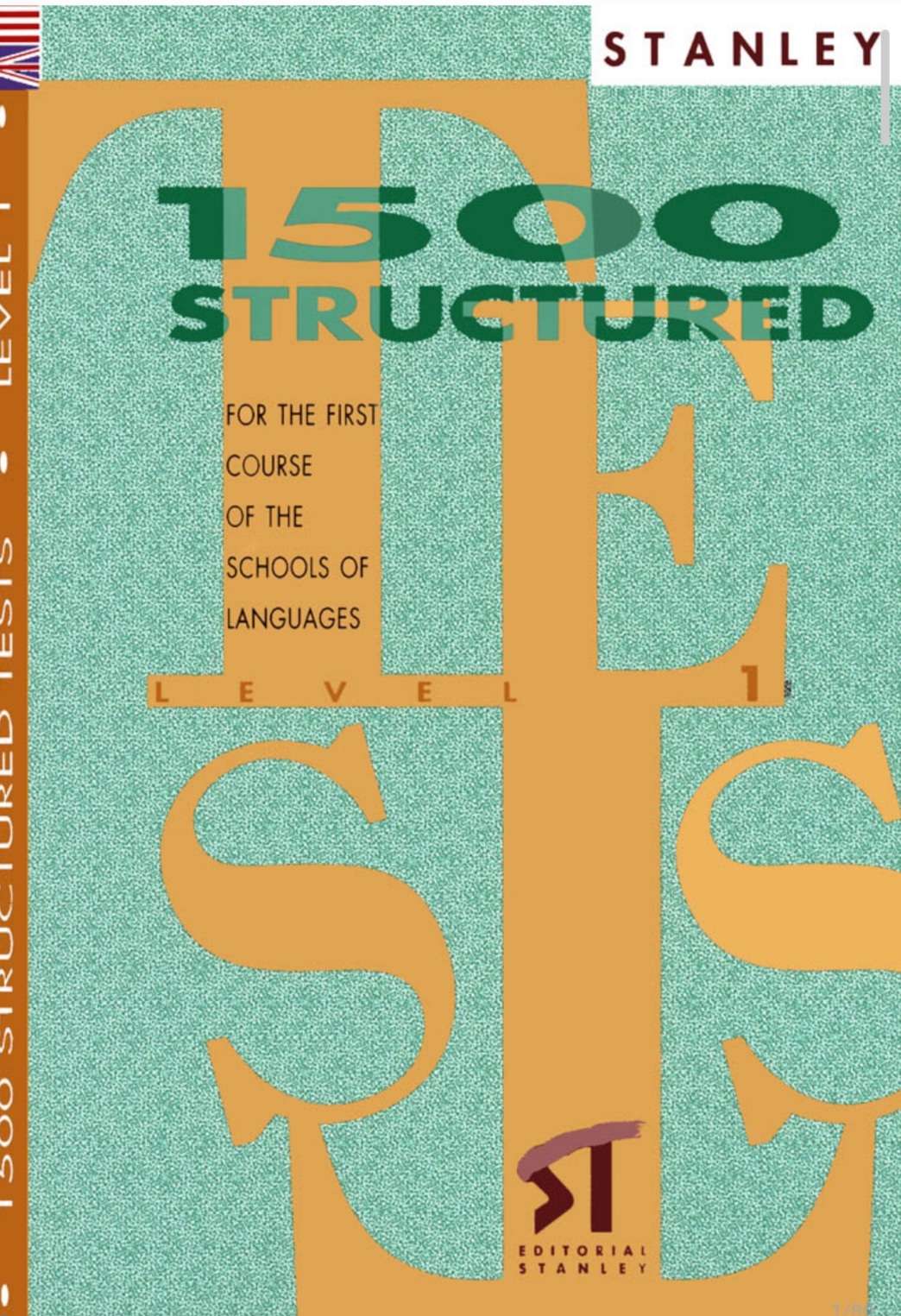 کتاب ۱۵۰۰ آزمون ساختاریافته گرامر – سطح ۱، دروس اسلانوف نسخه PDF انگلیسیمون ساختاریافته گرامر – سطح ۱، دروس اسلانوف)