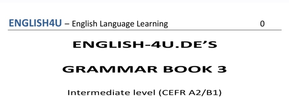 کتاب گرامر ۳ نسخه PDF انگلیسی